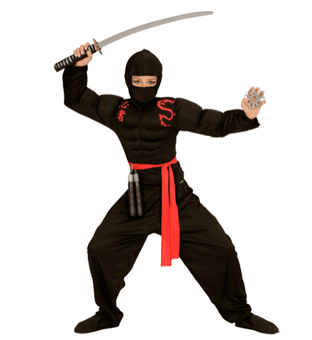 Szuper ninja jelmez 158-as