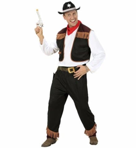 Cowboy jelmez L-es